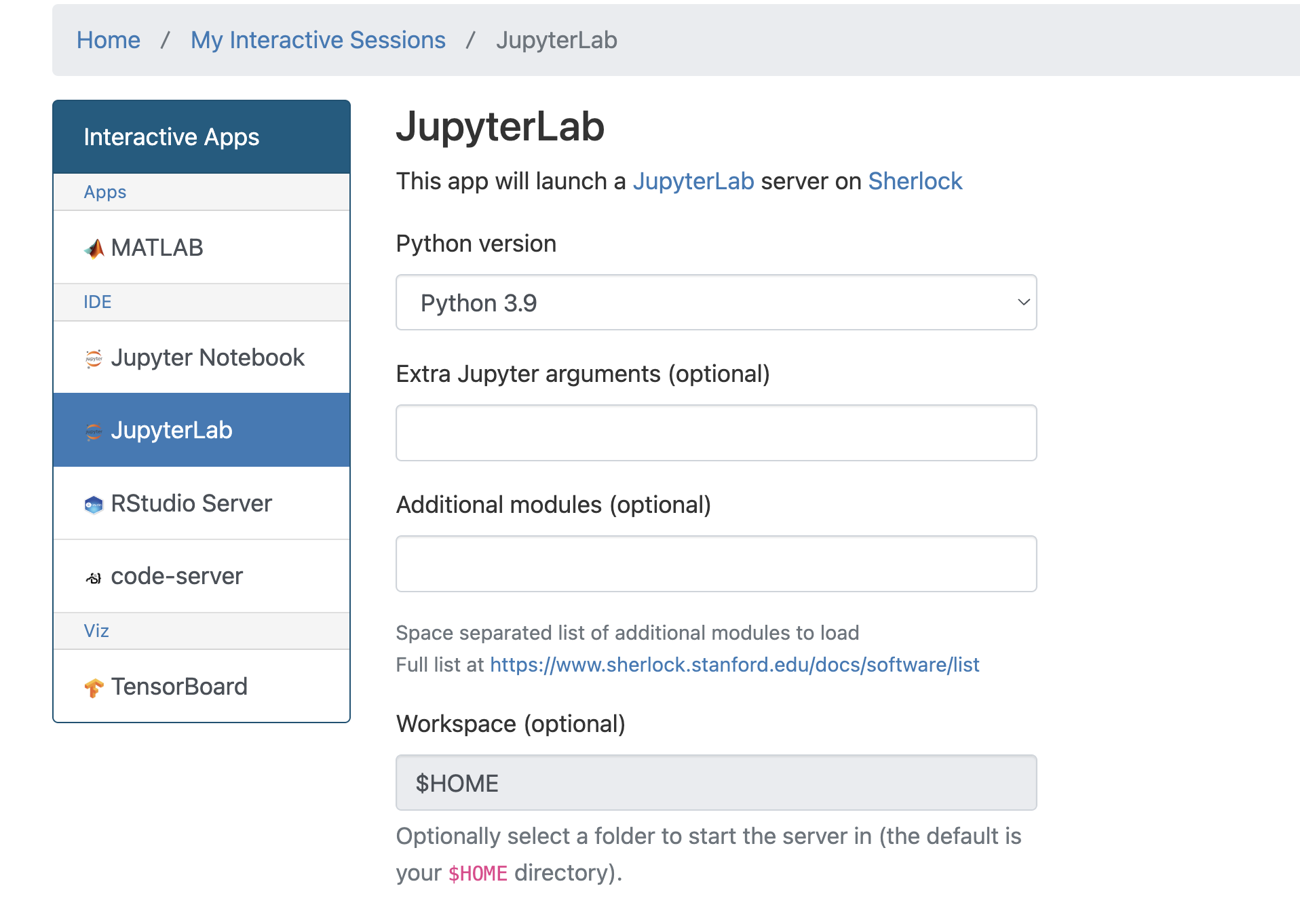 Ondemand Jupyterlab