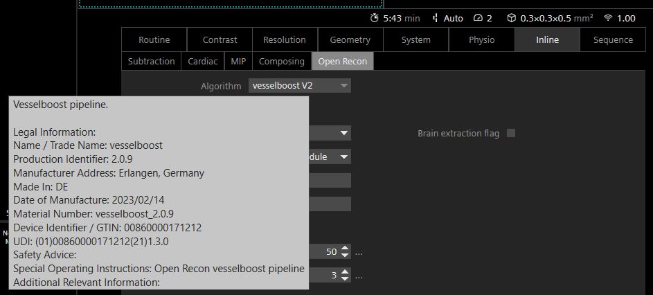 Seeing the specific version of the container