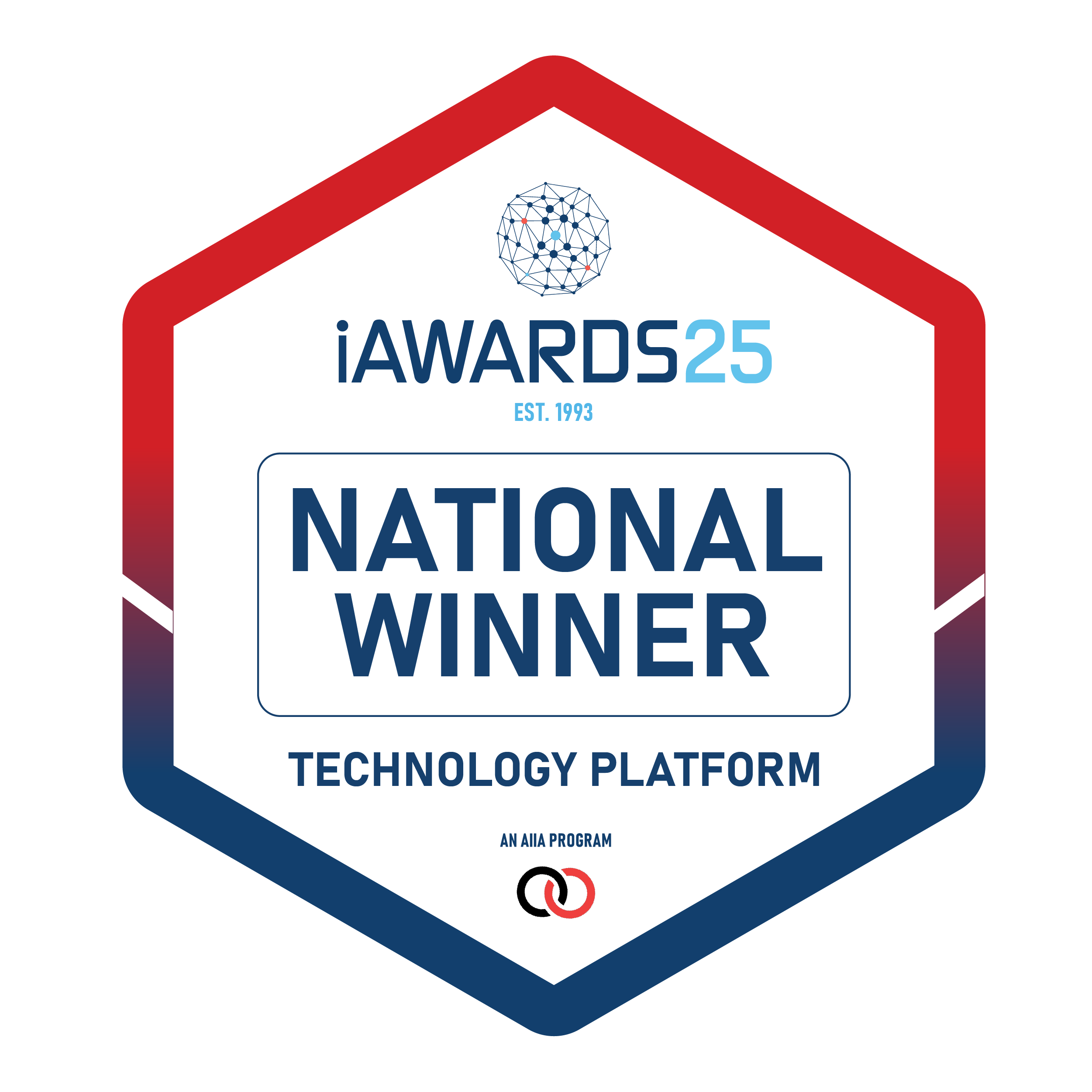 iAward 2025 National Winner - Technology Platform