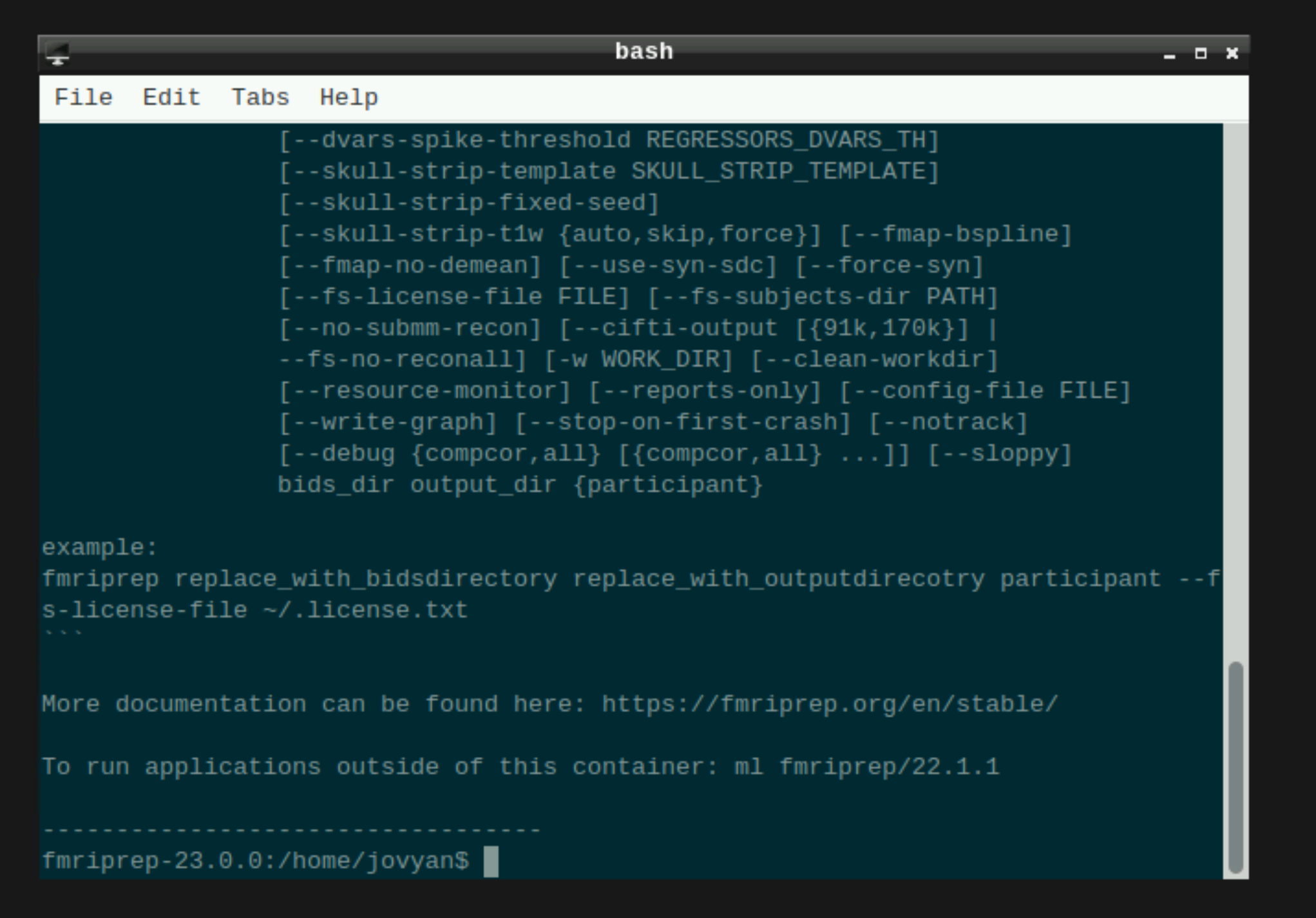fmriprep_bash fmriprep_bash